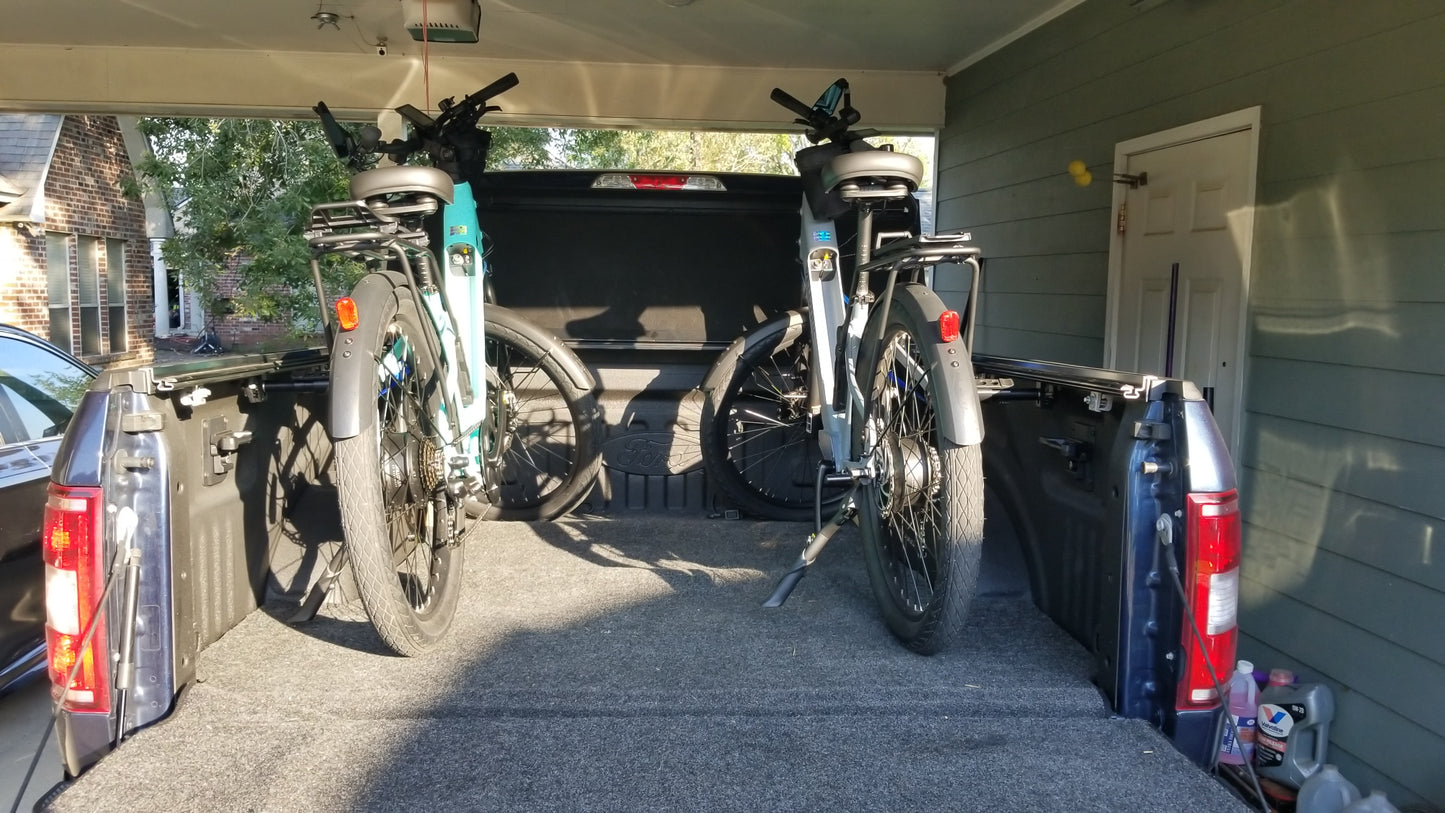 "E-Z Rack™ Truck Bed Bike Clamp | Secure Bike Mount for Trucks with Bed Covers"
