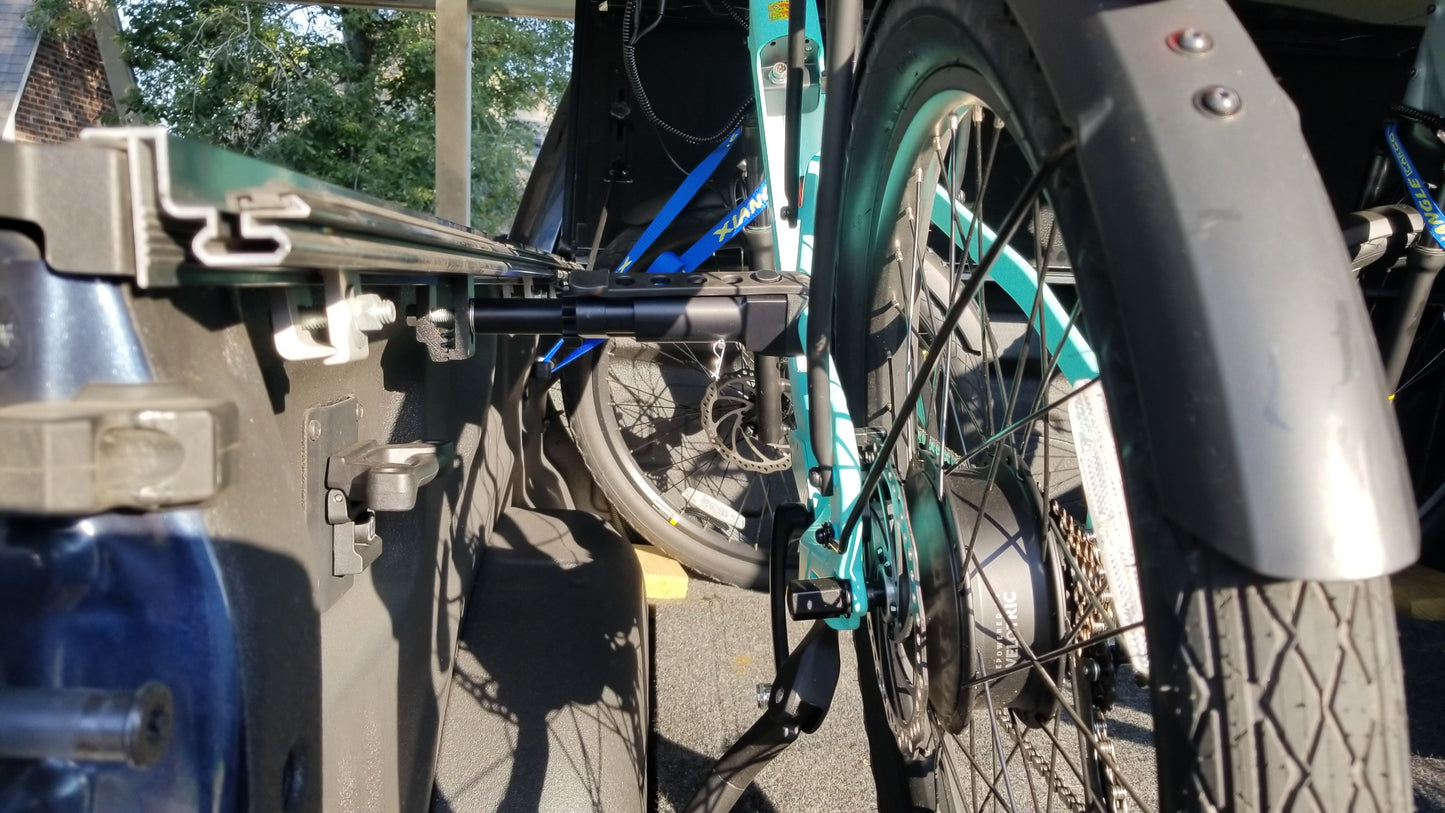 "E-Z Rack™ Truck Bed Bike Clamp | Secure Bike Mount for Trucks with Bed Covers"