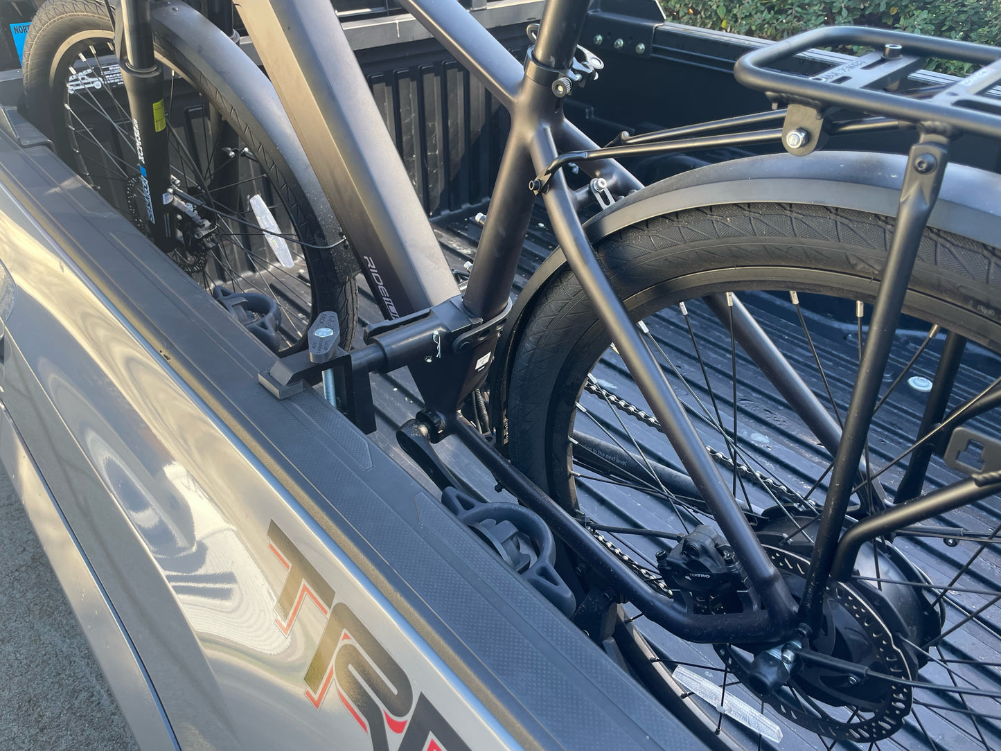 "E-Z Rack Bike Clamp Mount for Toyota With Truck Bed Rails(Trail Rails)"