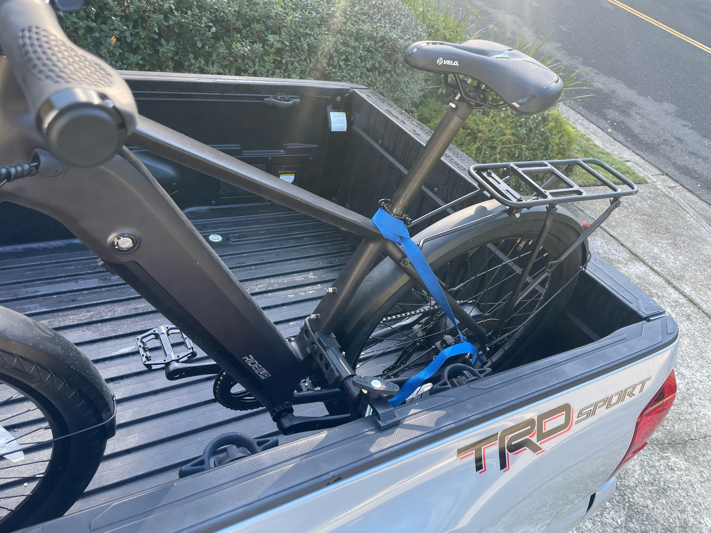 "E-Z Rack Bike Clamp Mount for Toyota With Truck Bed Rails(Trail Rails)"