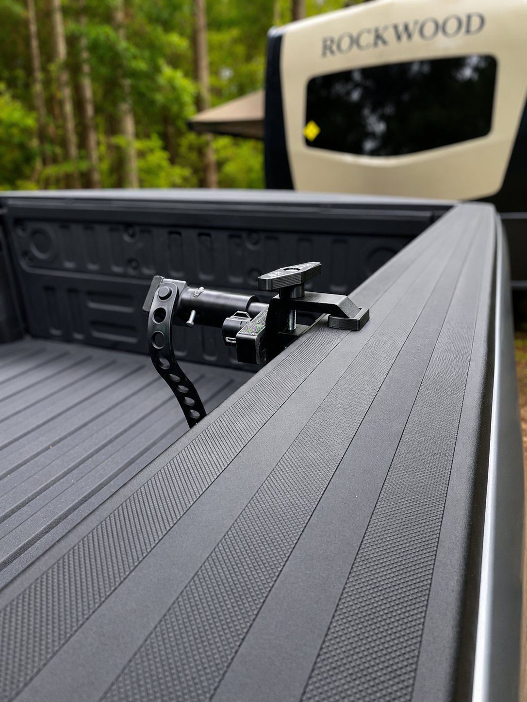 The E-Z Rack is a no-drill truck bed bike rack designed for e-bikes and heavy bikes. Secure, compact, and built for real truck owners.