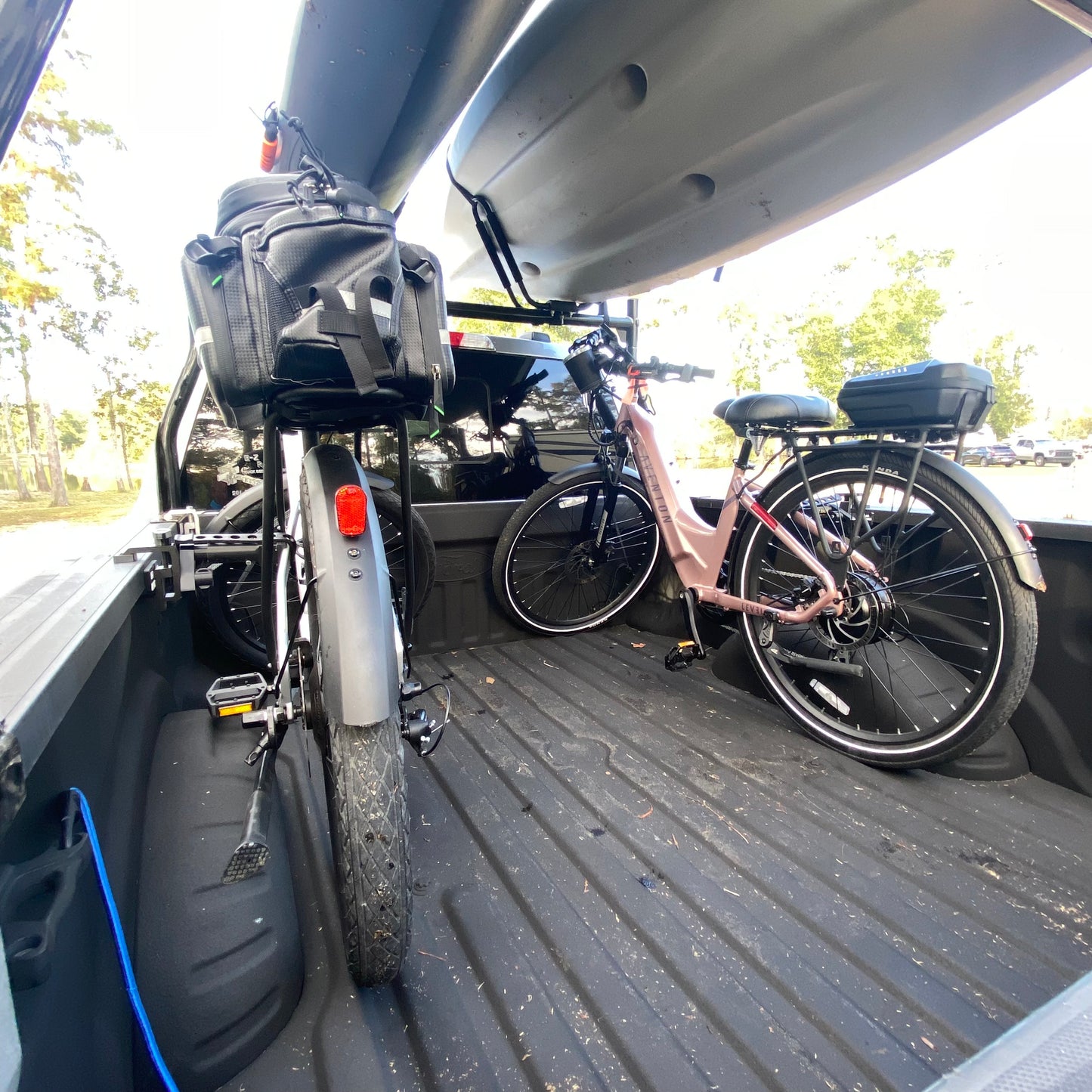 Truck Bed Bike Rack Clamp for E-Bikes (No Drill) – E-Z Rack