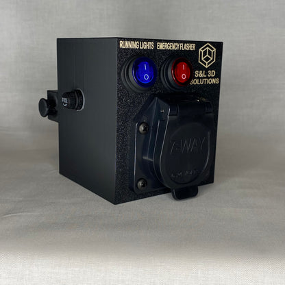 E-Z Flash is a 7-pin emergency safety lighting system for campers, trailers, and RVs. Stay visible during roadside stops, camping, or emergencies with bright hazard lighting designed for real-world safety.